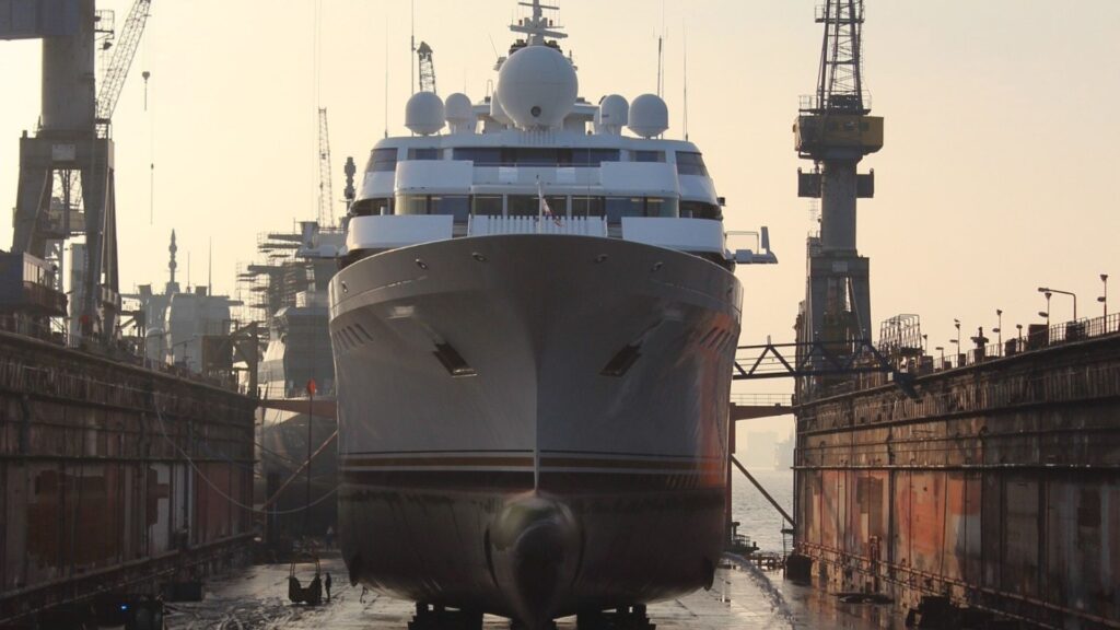cruise ship dry dock