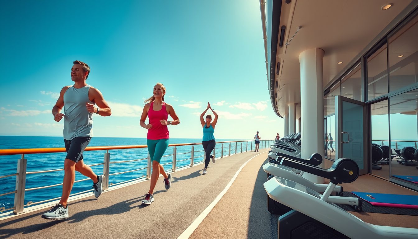 Stay Fit at Sea — Fitness Cruises That Blend Workouts With Ocean Adventures