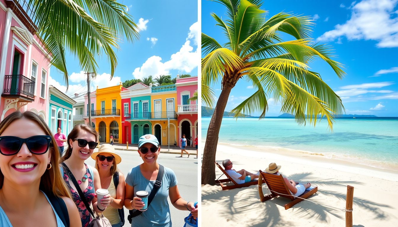 Experience Both Worlds: Capital and Beach Tour of St. Kitts and Nevis with History and Caribbean Calm