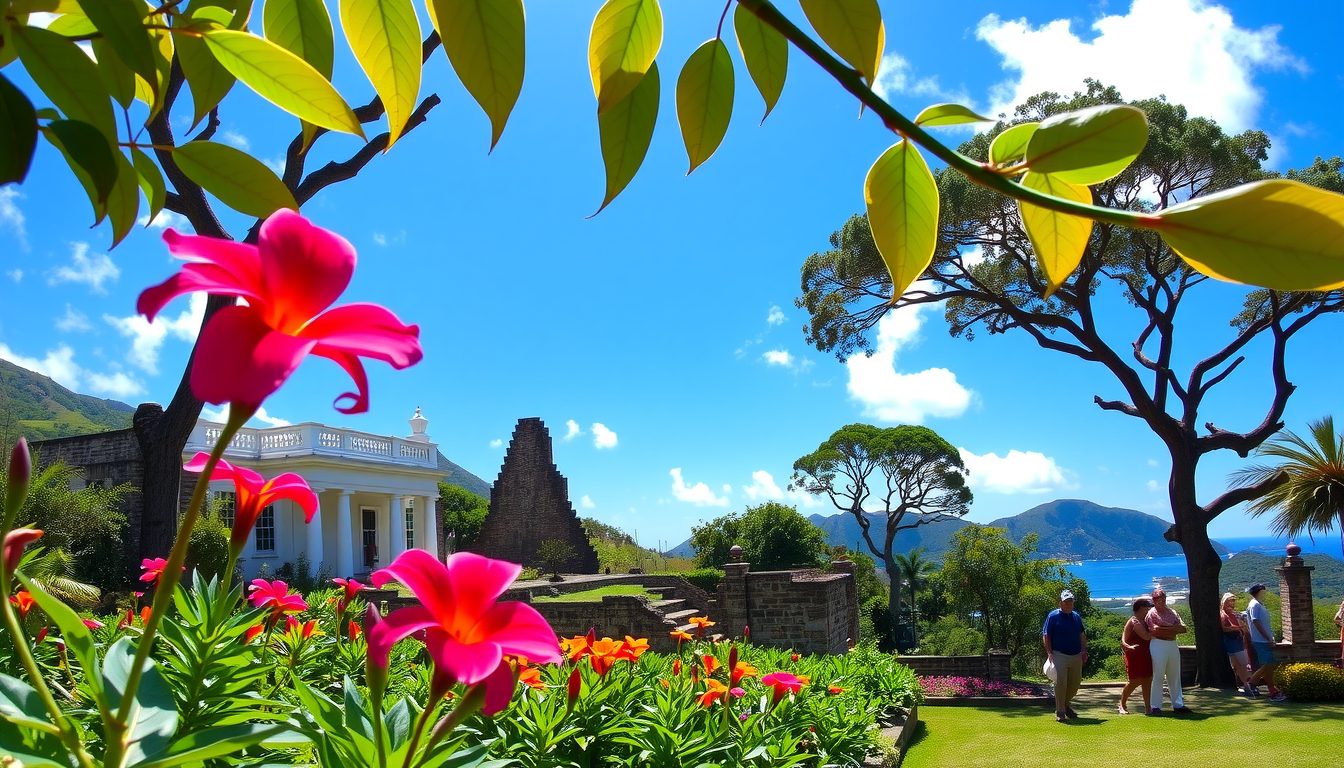 Experience It All: Full Island Panoramic Tour of St. Kitts with History, Culture, and Coastal Views